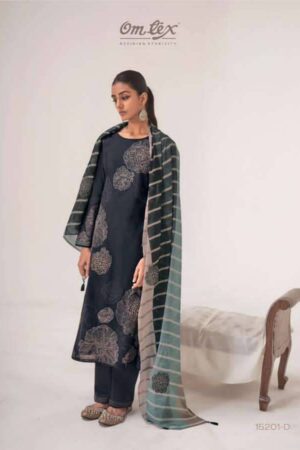 My Fashion Road Omtex Gulkari Premium Wear Cotton Ladies Dress | 15201 – D