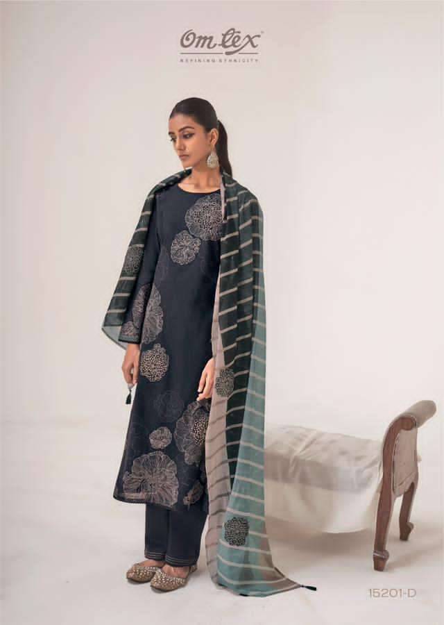 My Fashion Road Omtex Gulkari Premium Wear Cotton Ladies Dress | 15201 – D