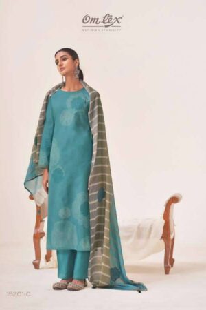 My Fashion Road Omtex Gulkari Premium Wear Cotton Ladies Dress | 15201 – C