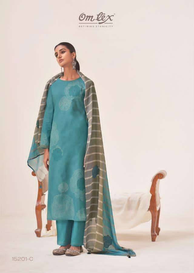 My Fashion Road Omtex Gulkari Premium Wear Cotton Ladies Dress | 15201 – C