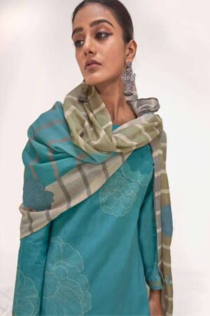 My Fashion Road Omtex Gulkari Premium Wear Cotton Ladies Dress | 15201 – C