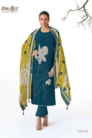 My Fashion Road Omtex Mireya Fancy Chanderi Silk Ladies Suit | 15211 – B My Fashion Road Omtex Mireya Fancy Chanderi Silk Ladies Suit | 15211 – B