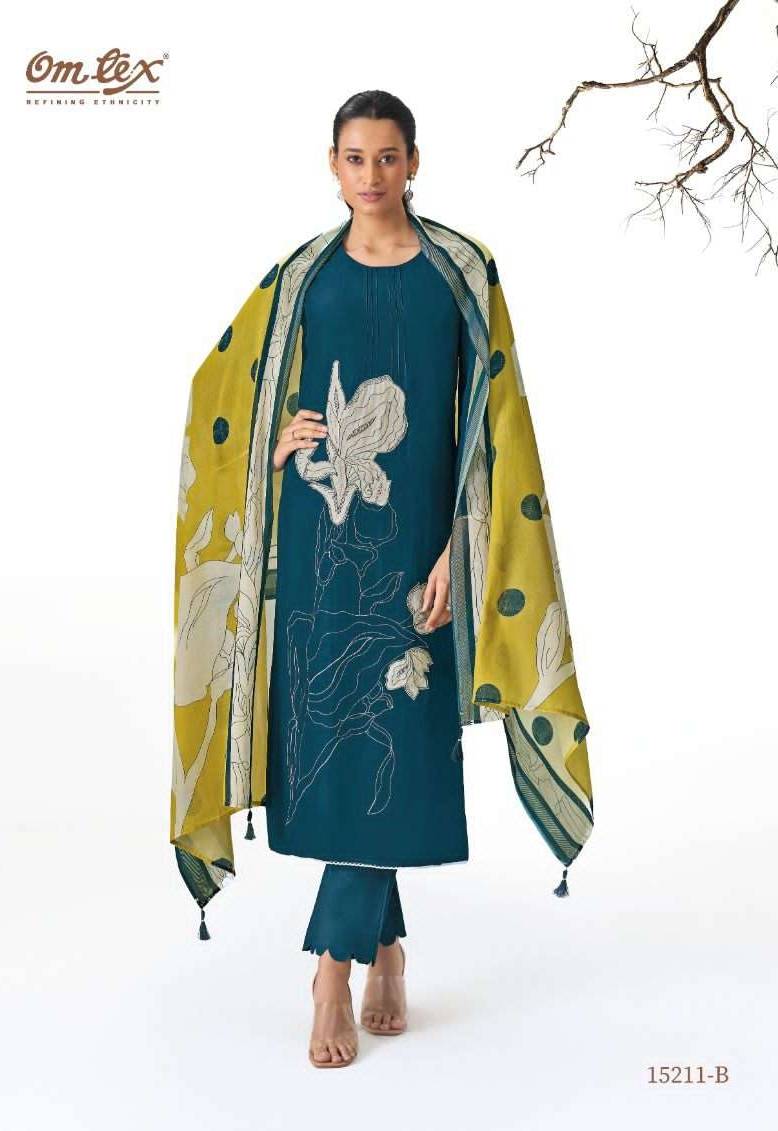 My Fashion Road Omtex Mireya Fancy Chanderi Silk Ladies Suit | 15211 – B My Fashion Road Omtex Mireya Fancy Chanderi Silk Ladies Suit | 15211 – B