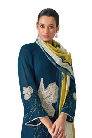 My Fashion Road Omtex Mireya Fancy Chanderi Silk Ladies Suit | 15211 – B