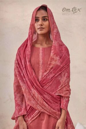 My Fashion Road Omtex Raahaa Premium Wear Lawn Cotton Suit | 14091 – A