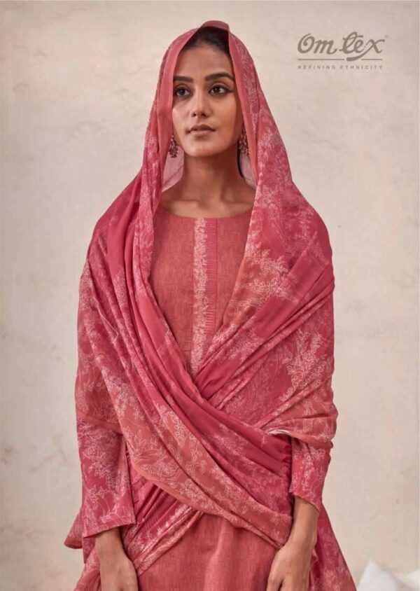 My Fashion Road Omtex Raahaa Premium Wear Lawn Cotton Suit | 14091 – A