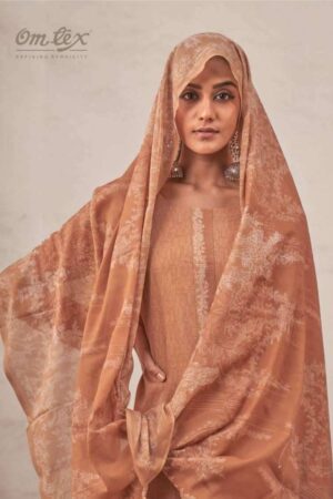 My Fashion Road Omtex Raahaa Premium Wear Lawn Cotton Suit | 14091 – D