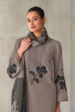 My Fashion Road Omtex Tianaaya Fancy Chanderi Silk Latest Suit | 14071 – B