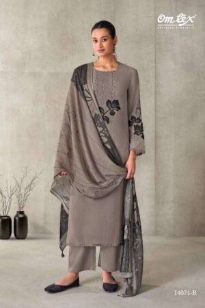 My Fashion Road Omtex Tianaaya Fancy Chanderi Silk Latest Suit | 14071 – B My Fashion Road Omtex Tianaaya Fancy Chanderi Silk Latest Suit | 14071 – B