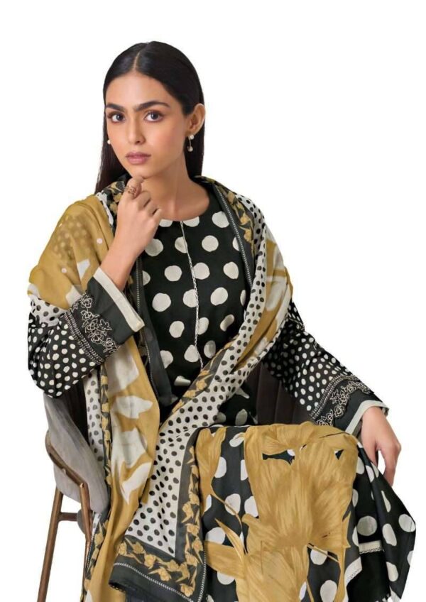 My Fashion Road Omtex Zariya Pure Lawn Cotton Salwar Suit | 15111 – C