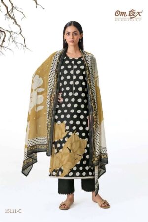 My Fashion Road Omtex Zariya Pure Lawn Cotton Salwar Suit | 15111 – C