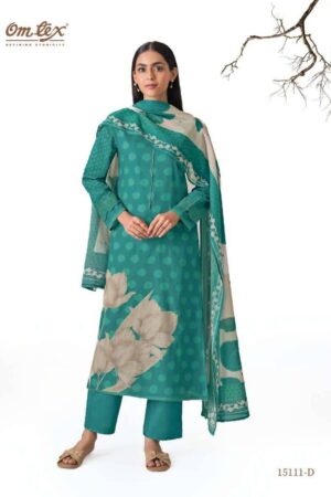 My Fashion Road Omtex Zariya Pure Lawn Cotton Salwar Suit | 15111 – D