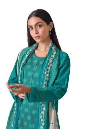 My Fashion Road Omtex Zariya Pure Lawn Cotton Salwar Suit | 15111 – D