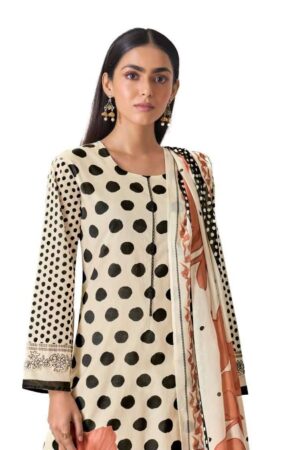 My Fashion Road Omtex Zariya Pure Lawn Cotton Salwar Suit | 15111 – E