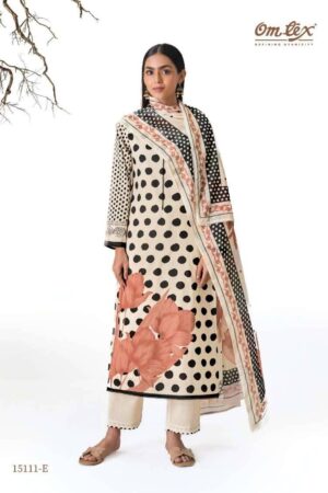 My Fashion Road Omtex Zariya Pure Lawn Cotton Salwar Suit | 15111 – E