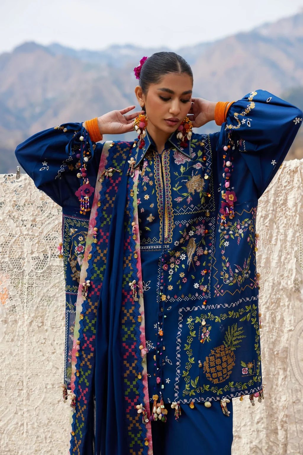 My Fashion Road Zaha Luxury Lawn Collection 2026 | 08 A My Fashion Road Zaha Luxury Lawn Collection 2026 | 08 A