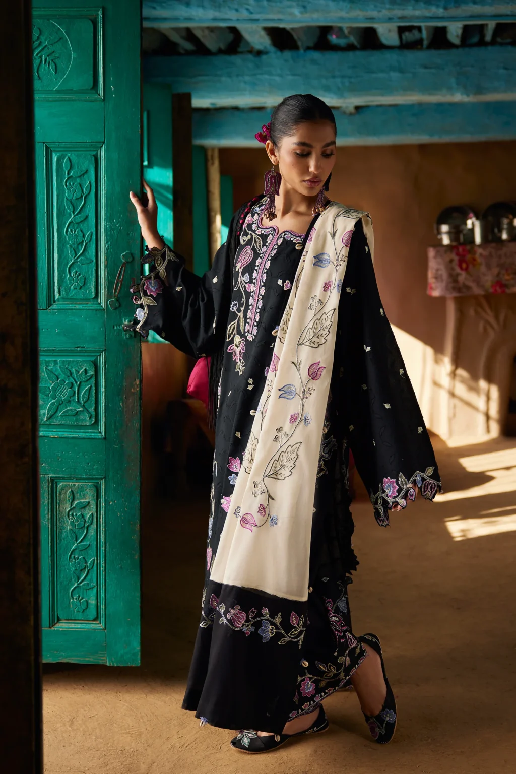 My Fashion Road Zaha Luxury Lawn Collection 2026 | 07 B My Fashion Road Zaha Luxury Lawn Collection 2026 | 07 B