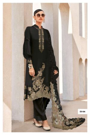 My Fashion Road Varsha Evreen Exclusive Designs Muslin Suit | EV – 04