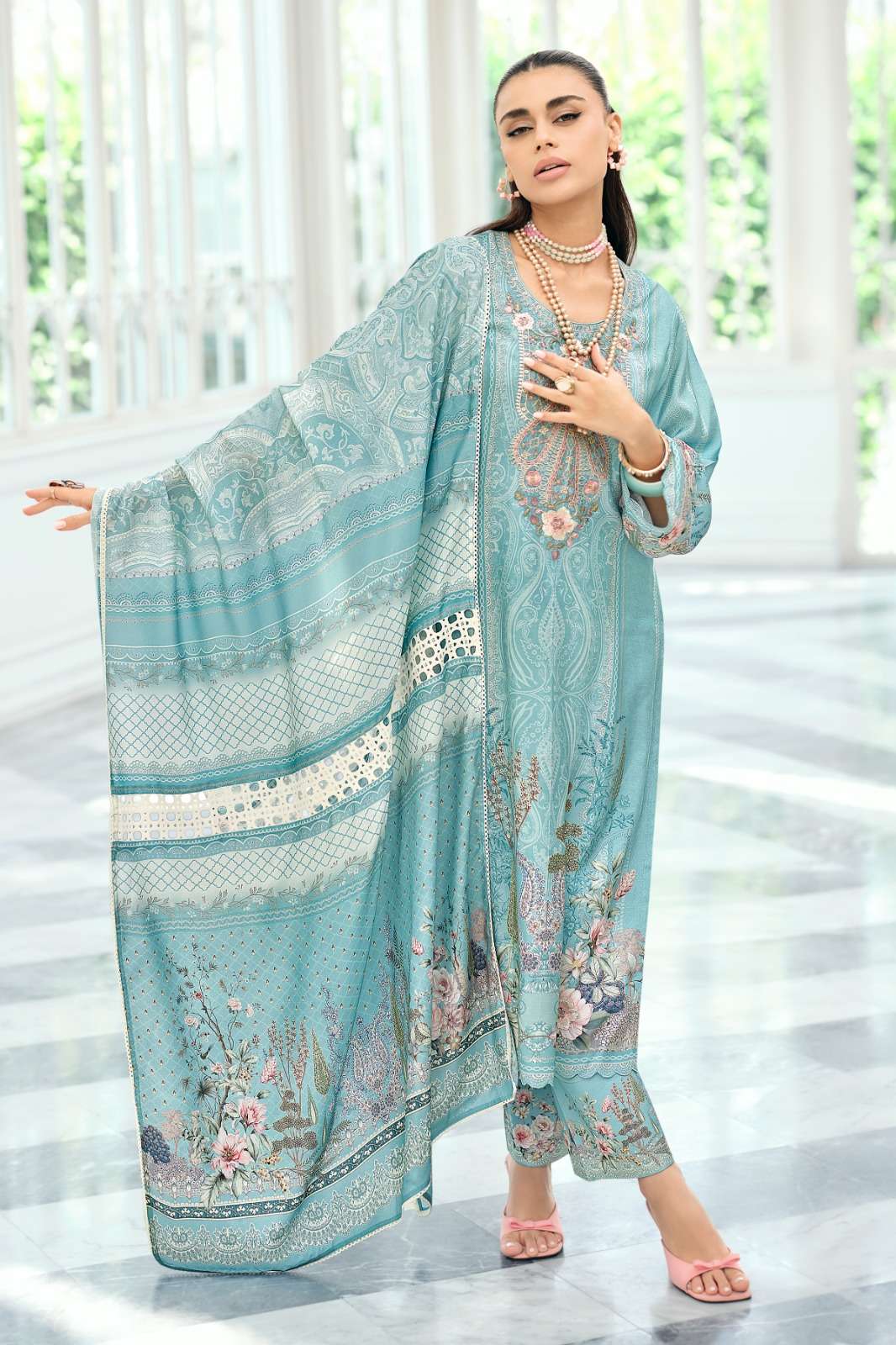 My Fashion Road Varsha Falaknuma Exclusive Wear Muslin Suit | FM – 02 My Fashion Road Varsha Falaknuma Exclusive Wear Muslin Suit | FM – 02