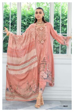 My Fashion Road Varsha Falaknuma Exclusive Wear Muslin Suit | FM – 01