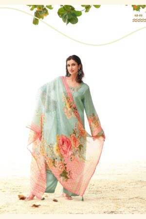 My Fashion Road Varsha Gulzaar Exclusive Chinon Chiffon Latest Suit | GZ – 02
