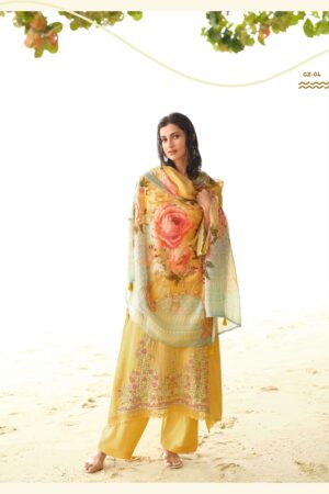 My Fashion Road Varsha Gulzaar Exclusive Chinon Chiffon Latest Suit | GZ – 04