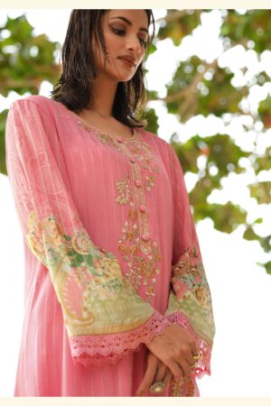 My Fashion Road Varsha Gulzaar Exclusive Chinon Chiffon Latest Suit | GZ – 01