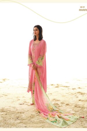 My Fashion Road Varsha Gulzaar Exclusive Chinon Chiffon Latest Suit | GZ – 01