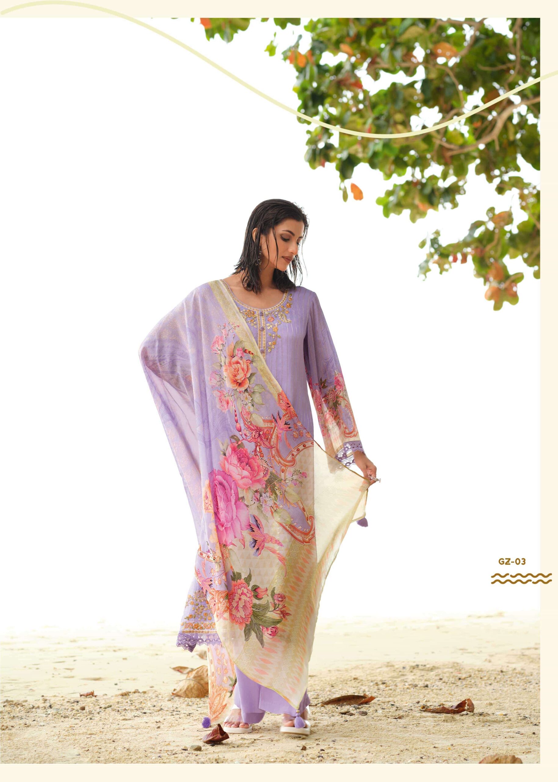 My Fashion Road Varsha Gulzaar Exclusive Chinon Chiffon Latest Suit | GZ – 03 My Fashion Road Varsha Gulzaar Exclusive Chinon Chiffon Latest Suit | GZ – 03