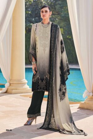 My Fashion Road Varsha Riona Exclusive Designs Muslin Dress | RN – 02