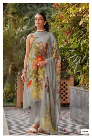 My Fashion Road Varsha Summer Edit Digital Printed Muslin Salwar Suit | SE – 03