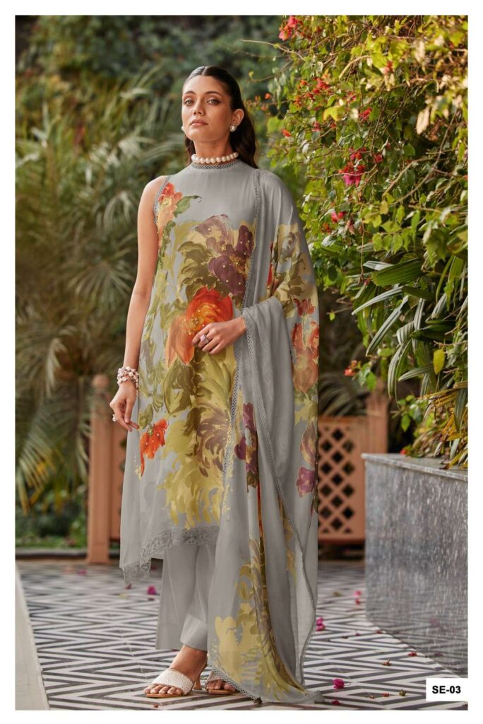 My Fashion Road Varsha Summer Edit Digital Printed Muslin Salwar Suit | SE – 03