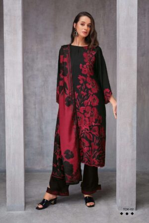 My Fashion Road Varsha Two Of A Kind Vol 8 Exclusive Muslin Ladies Suit | TOK – 01