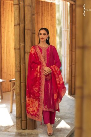 My Fashion Road Varsha Vanya Designer Russian Silk Partywear Suit | VN – 03
