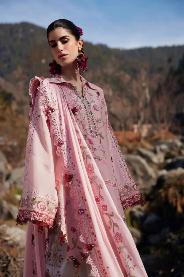 My Fashion Road Zaha Luxury Lawn Collection 2026 | 06 B