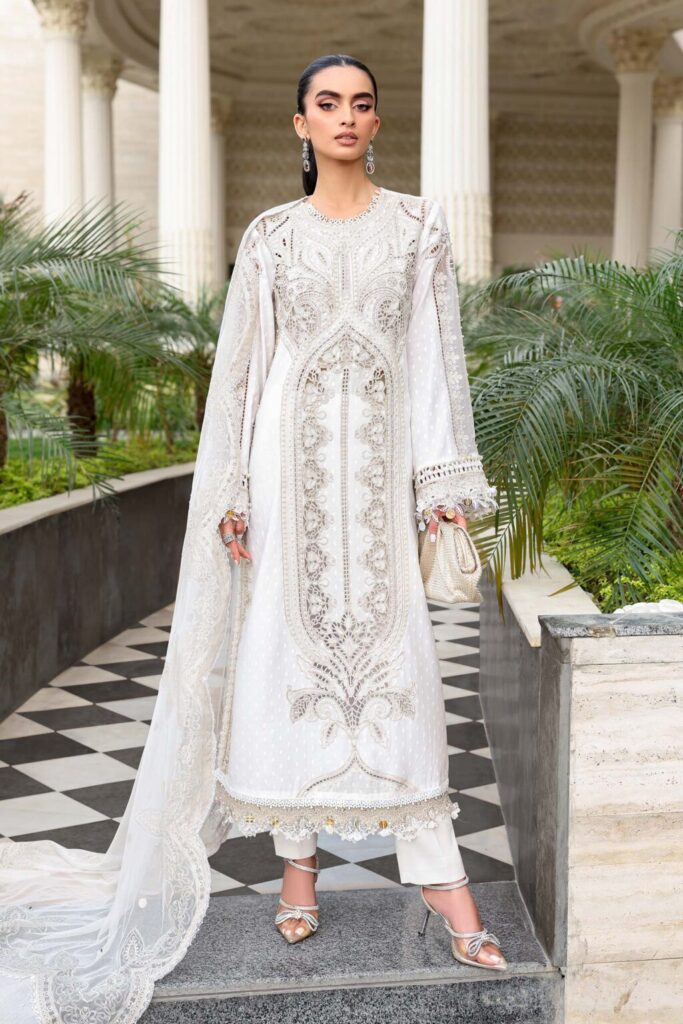 My Fashion Road MariaB Eid Lawn Unsititched Suit 2026 | 01