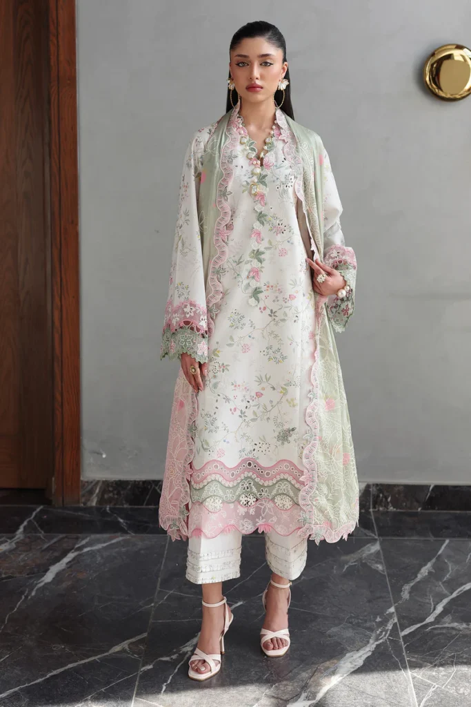 My Fashion Road Qalamkar Qline Lawn Unstitched Suit Drop II 2026 | QKL – 09