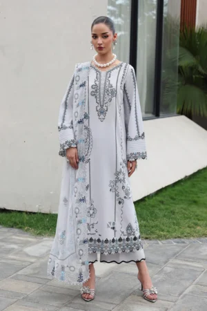 My Fashion Road Qalamkar Qline Lawn Unstitched Suit Drop II 2026 | QKL – 03