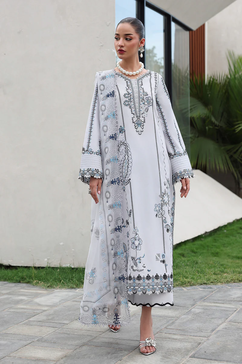 My Fashion Road Qalamkar Qline Lawn Unstitched Suit Drop II 2026 | QKL – 03 My Fashion Road Qalamkar Qline Lawn Unstitched Suit Drop II 2026 | QKL – 03
