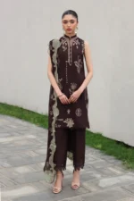 My Fashion Road Qalamkar Qline Lawn Unstitched Suit Drop II 2026 | QKL-15