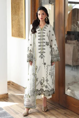 My Fashion Road Qalamkar Qline Lawn Unstitched Suit Drop II 2026 | QKL – 13