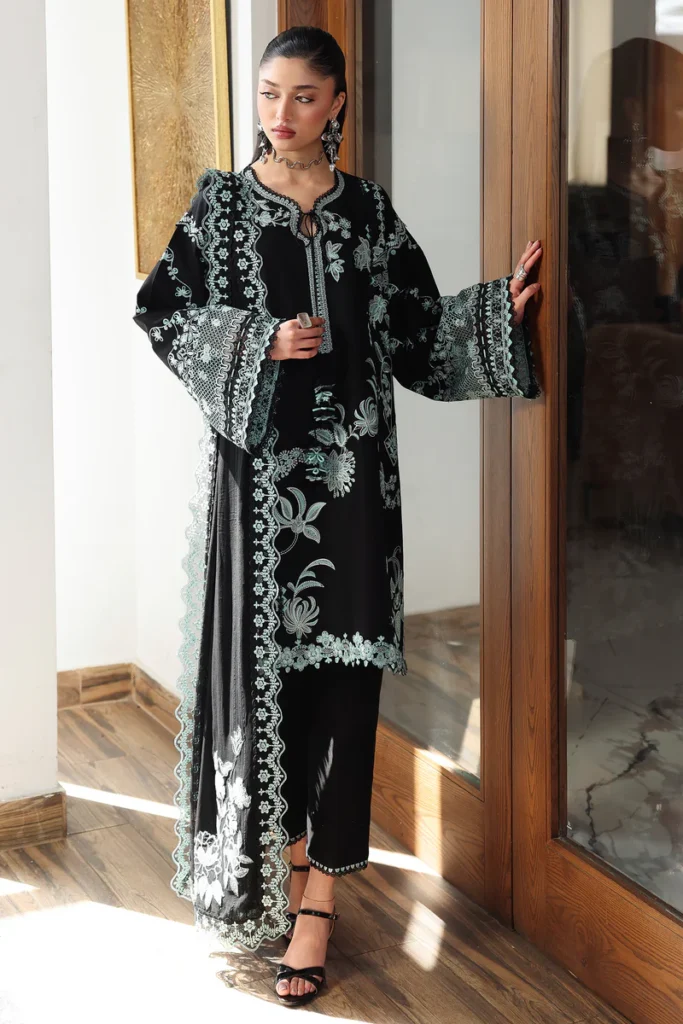 My Fashion Road Qalamkar Qline Lawn Unstitched Suit Drop II 2026 | QKL – 06