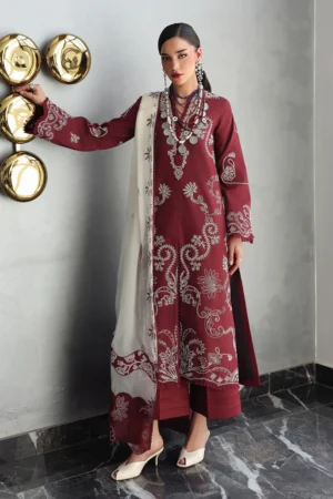 My Fashion Road Qalamkar Qline Lawn Unstitched Suit Drop II 2026 | QKL – 08