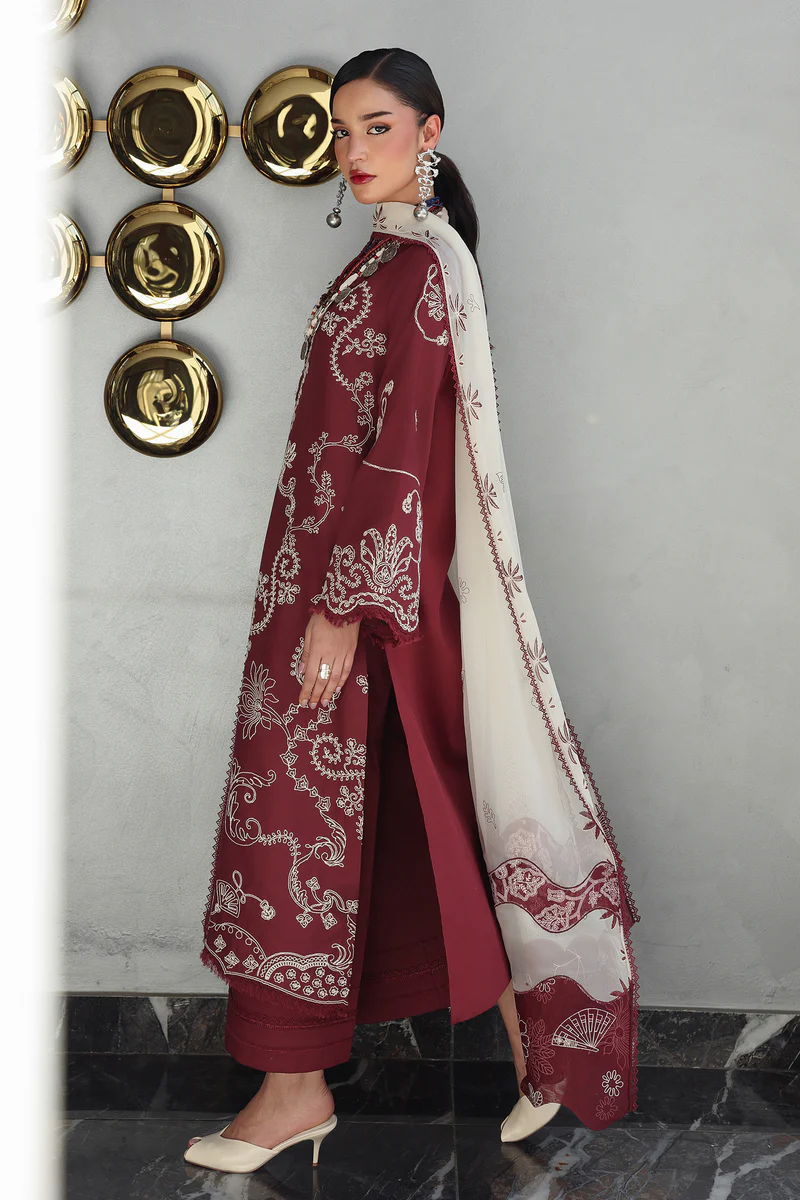 My Fashion Road Qalamkar Qline Lawn Unstitched Suit Drop II 2026 | QKL – 08 My Fashion Road Qalamkar Qline Lawn Unstitched Suit Drop II 2026 | QKL – 08