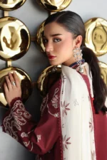 My Fashion Road Qalamkar Qline Lawn Unstitched Suit Drop II 2026 | QKL – 08