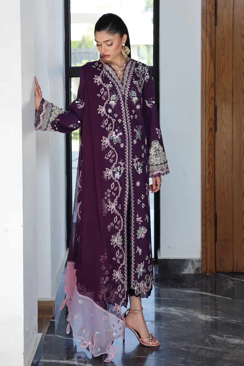 My Fashion Road Qalamkar Qline Lawn Unstitched Suit Drop II 2026 | QKL – 14 My Fashion Road Qalamkar Qline Lawn Unstitched Suit Drop II 2026 | QKL – 14