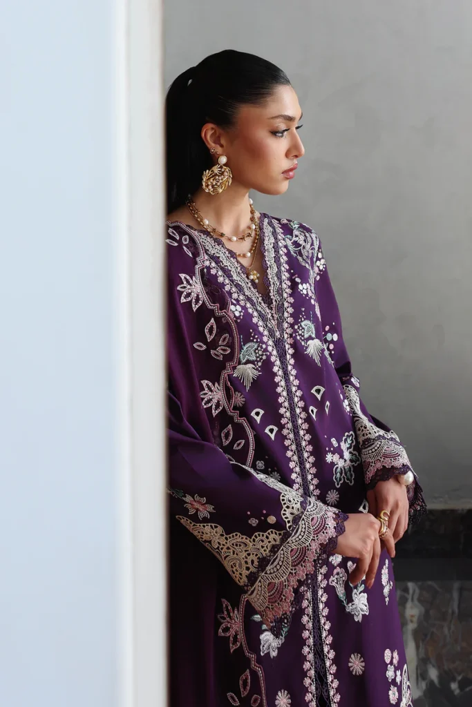 My Fashion Road Qalamkar Qline Lawn Unstitched Suit Drop II 2026 | QKL – 14