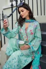 My Fashion Road Sobia Nazir Prints Lawn Unstitched Suit 2026 | 3B