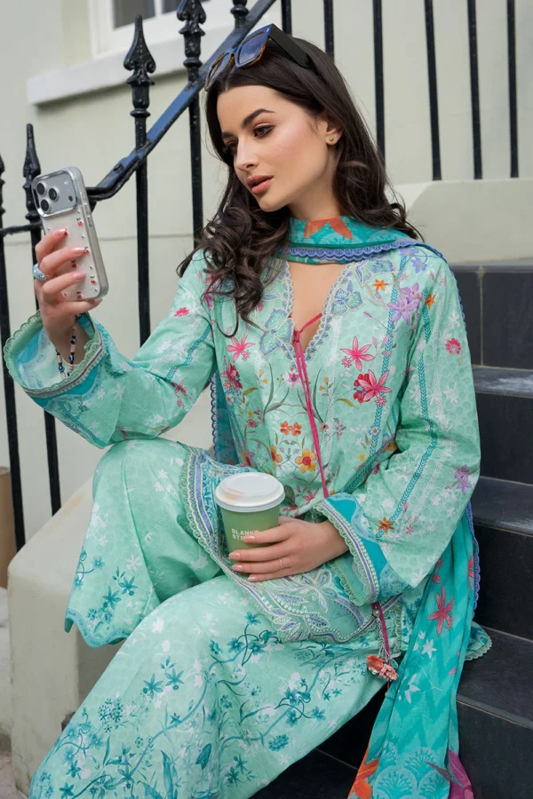 My Fashion Road Sobia Nazir Prints Lawn Unstitched Suit 2026 | 3B