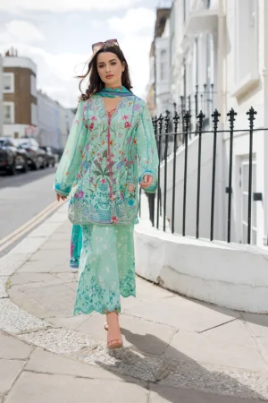 My Fashion Road Sobia Nazir Prints Lawn Unstitched Suit 2026 | 3B
